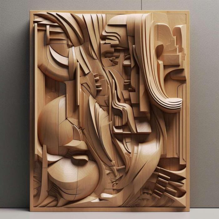 نموذج ثلاثي الأبعاد لآلة CNC 3D Art 